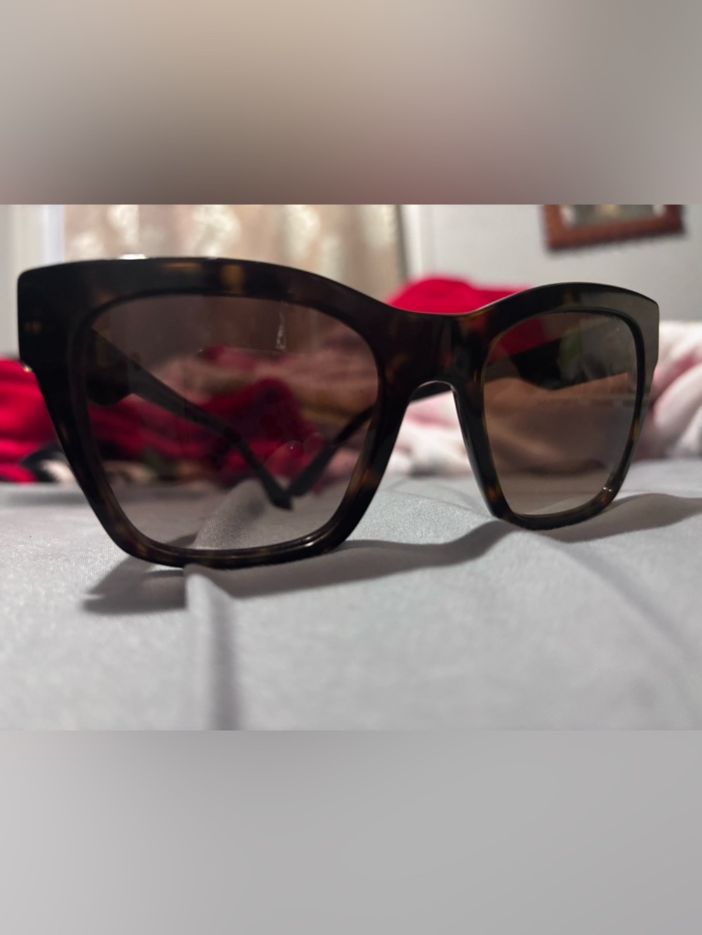 Dolce & Gabbana Tortoiseshell Brown Gradient Women's Sunglasses